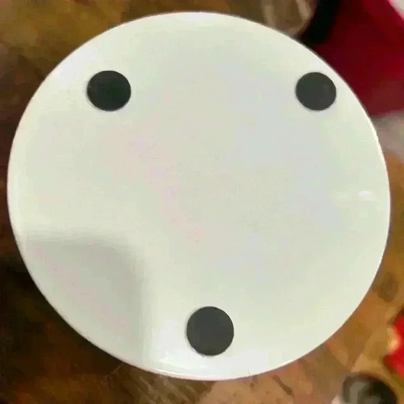 The2Bandits Tiered Catchall Tray White 3 Layer Trinket Dish Gray Felt Liners - Picture 6 of 9